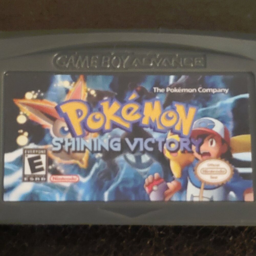 Pokemon Shining Victory GBA ROM Hack Video Game